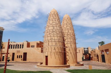 Dovecotes in Katara cultural village, Doha, Qatar clipart