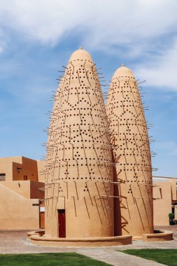 Dovecotes in Katara cultural village, Doha, Qatar clipart