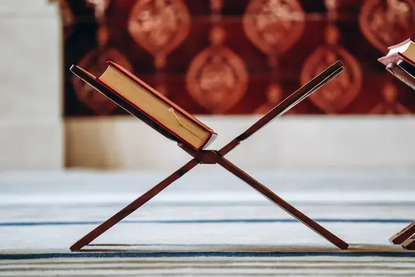 stock image Photo of the Quran in the mosque