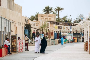 Katar 'daki miras pazarı Al-Wakrah Old Souq.
