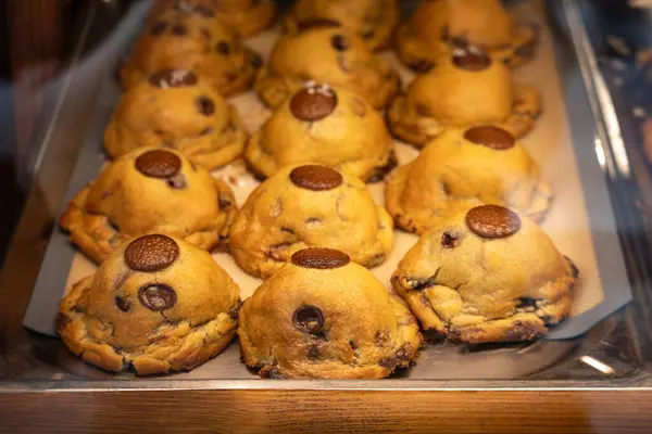 stock image Hungarian pastries in a bakery window in central Budapest