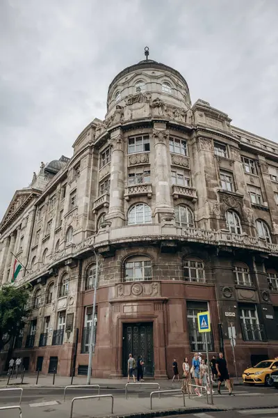 stock image Budapest, Hungary - August 10, 2024:  Beautiful buildings in the very center of Budapest