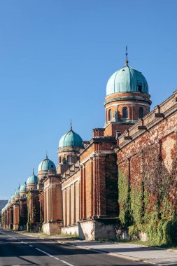 Mirogoj Cemetery in Zagreb, one of the most beautiful cemeteries in Europe clipart