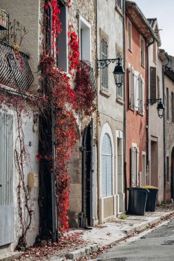 Roquebrussanne, France - November 10, 2024: La Roquebrussanne, a commune in the Var department in the Provence-Alpes-Cote d'Azur region in southeastern France. clipart