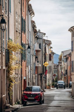 Roquebrussanne, France - November 10, 2024: La Roquebrussanne, a commune in the Var department in the Provence-Alpes-Cote d'Azur region in southeastern France. clipart