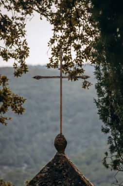 Orris de la Roquebrussanne 'deki Saint-Andre kilisesinin etrafını sardı.