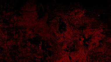 Beton duvarın yüzey dokusu ürkütücü koyu kırmızı kan rengi. Cadılar Bayramı kullanımı için arkaplan