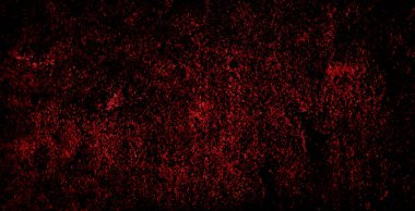 Beton duvarın yüzey dokusu ürkütücü koyu kırmızı kan rengi. Cadılar Bayramı kullanımı için arkaplan