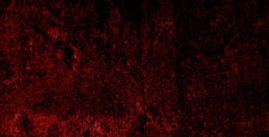 Beton duvarın yüzey dokusu ürkütücü koyu kırmızı kan rengi. Cadılar Bayramı kullanımı için arkaplan