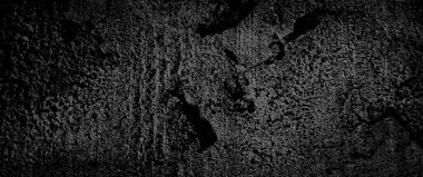 Cadılar Bayramı teması ve suç geçmişi için ürkütücü koyu gri beton beton duvar dokusu, depresyon