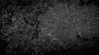 Beton duvar arka planı koyu gri renk soyut desen. monokrom rengi