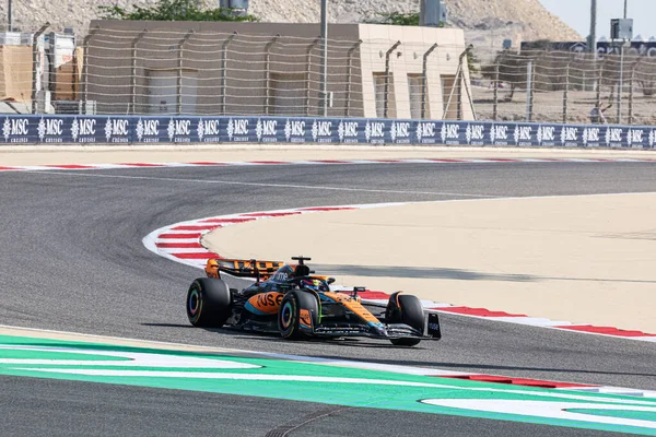 Free Practice Formula Gulf Air Bahrain Grand Prix 2023 Lando — Stok fotoğraf