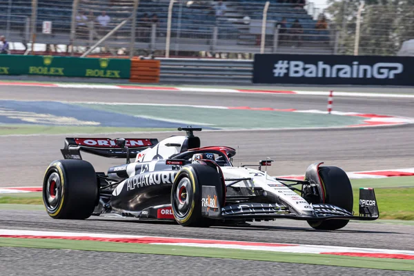 Free Practice Formula Gulf Air Bahrain Grand Prix 2023 Nyck — Stock fotografie