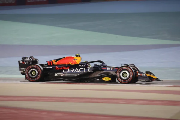 Bahrain Grand Prix 2023 Formula Qualifying Session Night — Stock Fotó