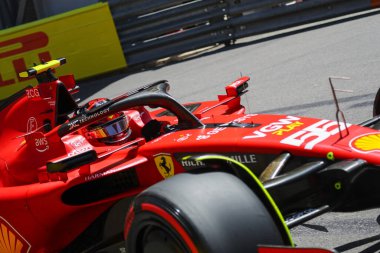  Carlos Sainz (SPA) Ferrari F1-23 ForMULA 1 GRAND PRIX DE MONACO 2023 - Montecarlo, 25-28 Mayıs 2023