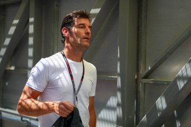 Mark Webber (AUS) Eski F1 Sürücüsü
