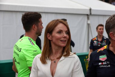 Geri Halliwell (ENG) Christian Horner (GBR) - RedBull Yarış Takımı Müdürü Karısı
