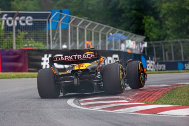 Oscar Piastri (AUS) McLaren F1 Tea Kanada GP 2023 tarihinde Circuit Gilles Villeneuve - Montreal, Quebec, Kanada