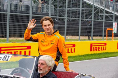 Oscar Piastri (AUS) McLaren F1 Tea Kanada GP 2023 tarihinde Circuit Gilles Villeneuve - Montreal, Quebec, Kanada