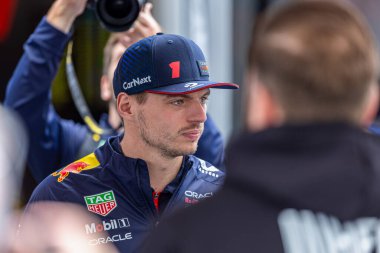  Kanada GP 2023 yarışında Max Verstappen (NED) Redbull Racing RB1 Circuit Gilles Villeneuve - Montreal, Quebec, Kanada