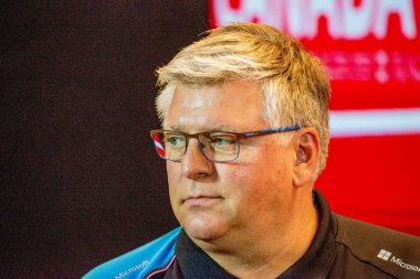  Otmar Szafnauer (ABD) - Kanada GP 2023 'te Montreal, Quebec, Kanada