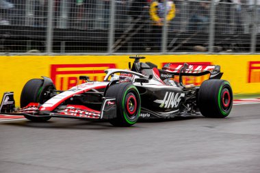 Nico Hulkenberg (GER) Haas F1 Tea Kanada GP 2023 tarihinde Circuit Gilles Villeneuve - Montreal, Quebec, Kanada