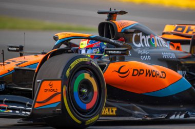 Oscar Piastri (AUS) McLaren F1 Tea Kanada GP 2023 tarihinde Circuit Gilles Villeneuve - Montreal, Quebec, Kanada