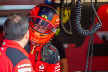  Charles Leclerc (MON) Ferrari F1-2 during Canadian GP 2023 in Circuit Gilles Villeneuve - Montreal, Quebec, Canada clipart