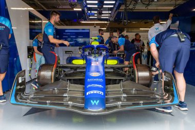  Kanada GP 2023 yılındaki Williams Racin Circuit Gilles Villeneuve - Montreal, Quebec, Kanada