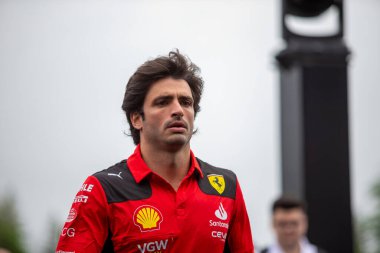  Carlos Sainz (SPA) Ferrari F1-2 clipart