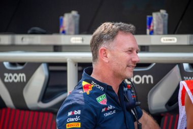  Christian Horner (GBR) - RedBull Racing Team Principa clipart