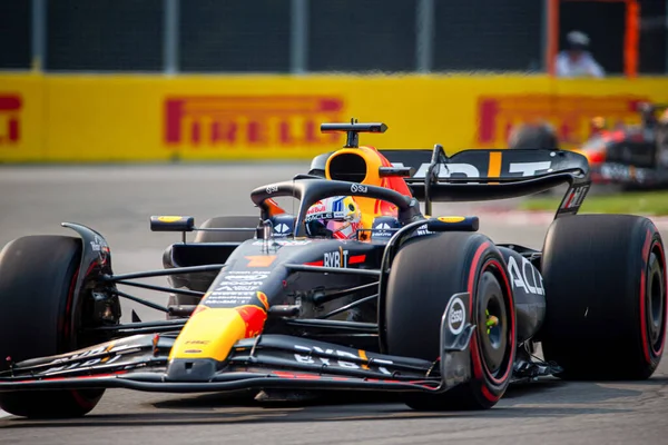 Max Verstappen Ned Redbull Racing Rb1 Canadian 2023 Circuit Gilles — 스톡 사진