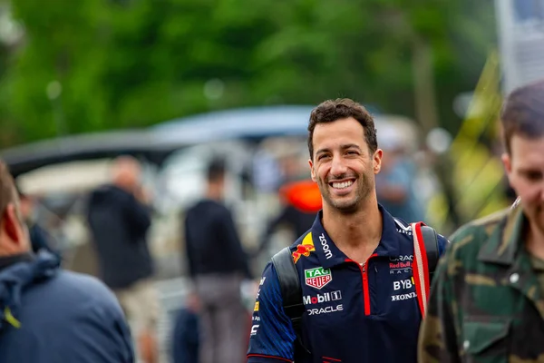 Daniel Ricciardo Aus Kahin Red Bull Racin Kanada 2023 Tarihinde — Stok fotoğraf