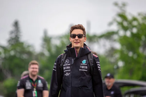 George Russell Gbr Mercedes W14 Performanc — Stock Photo, Image