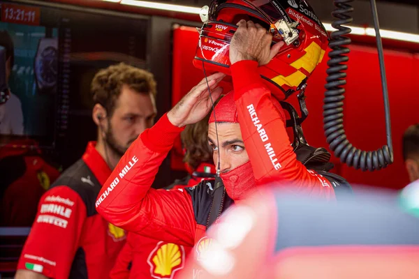 Carlos Sainz Spa Ferrari — Foto de Stock