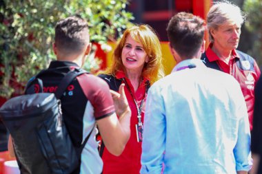 Silvia Hoffer Frangipane (ITA) Ferrari Pres