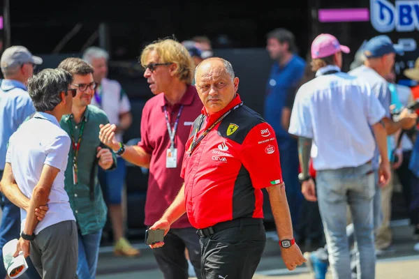 Frederic Vasseur Fra Scuderia Ferrari Team Principa — Fotografia de Stock