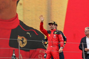 F1 GP 2023 sırasındaki PODYUM CELEBRATIO