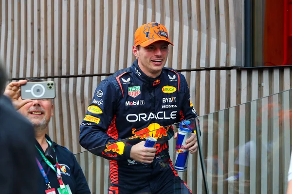 Kahin Red Bull Yarışı Galibiyeti Kutluyor — Stok fotoğraf