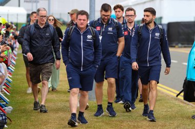  Scuderia AlphaTaur - F1 Macaristan GP 2023 sırasında