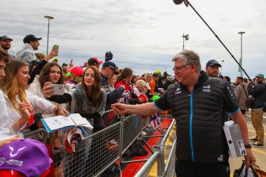  Otmar Szafnauer (ABD) - Alpine F1 Ekip Müdürü Paddoc 'a varıyor