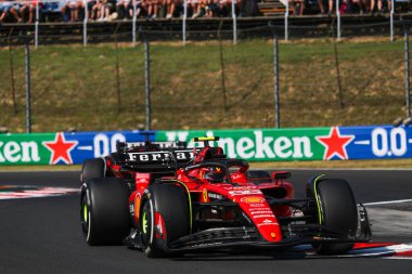  Carlos Sainz (SPA) Ferrari SF-2 2023 F1 İtalya GP Monza, İtalya