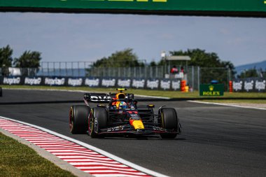  Sergio Perez (MEX) 2023 yılında İtalya 'nın Monza şehrinde gerçekleştirilen Redbull Racing RB1