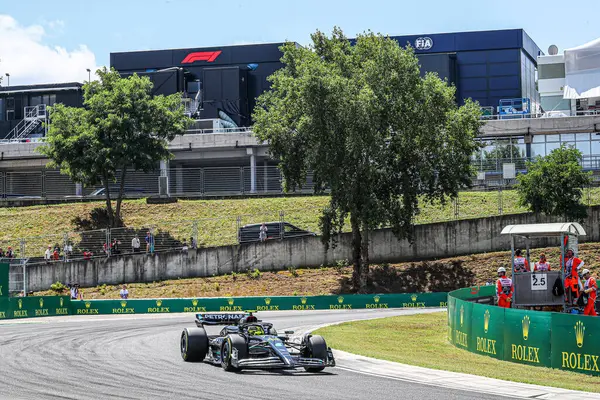 Lewis Hamilton Gbr Mercedes W14 Performanc — ストック写真