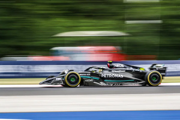 Lewis Hamilton Gbr Mercedes W14 Performanc — Stock fotografie