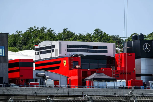 Scuderia Ferrari Krankenhaus Während Des Formel Von Italien 2023 Monza — Stockfoto