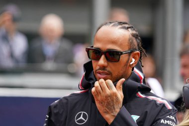  Lewis Hamilton (GBR) Mercedes W14 E Performanc