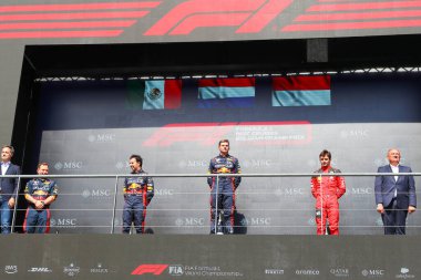 Belçika GP 2023 'ten sonra PODYM CEREMONY