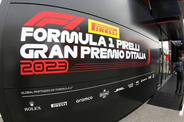 Formel Hospitalit 2023 Italiensk Fastlege Ved Monza Italia – stockfoto