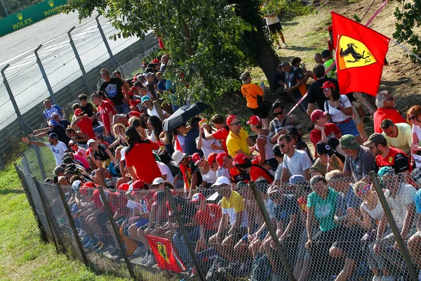 Supporters Parabolica Alboreto Tur — Stock Photo, Image